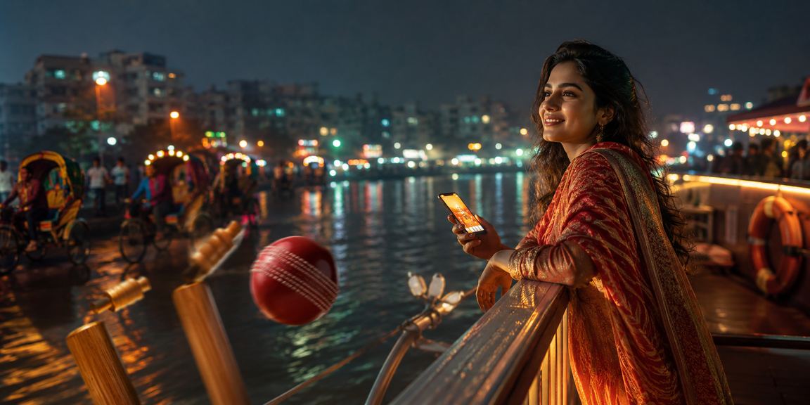 ঢাকায় ক্রিকেট বেটিং রিকশার বুথ